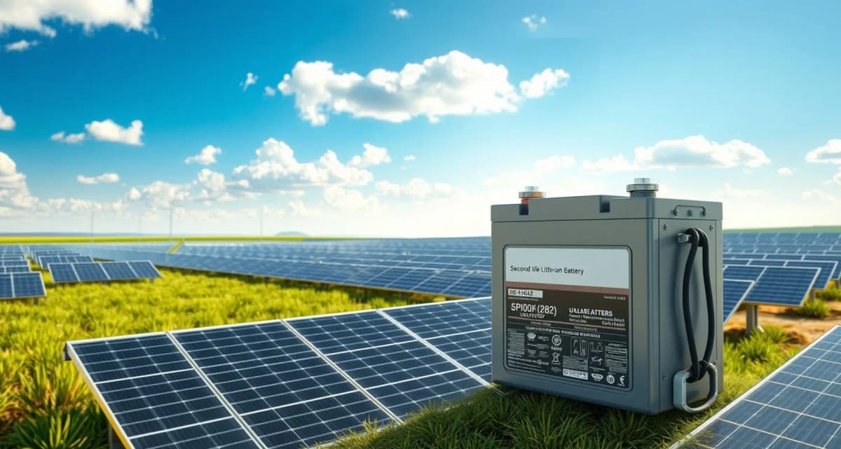 Reused battery storage